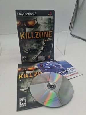 Killzone PS2 (Sony PlayStation 2, 2004) CIB Complete W/Reg Card Tested Working