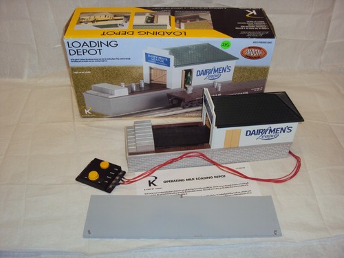 Depósito de carga de leche operativo K-Line de Lionel 6-14291 | Condition: Used