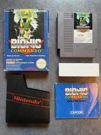 Bionic Commando NES-CM-FRA jeu boite complet bon &eacute;tat