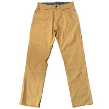 Member's Mark Men's Lightweight Straight Fit Denali Pant 32x32 Brown Khaki