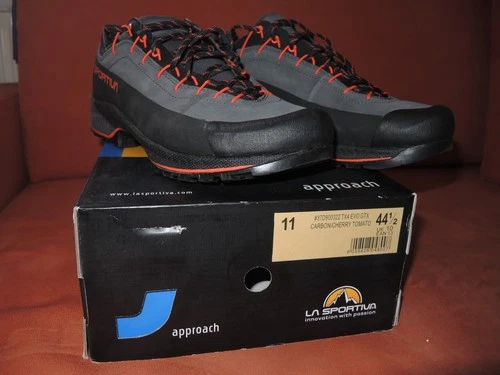 La Sportiva - TX4 EVO GTX carbon/cherry tomato EU 44,5 Bergschuhe Zustieg -NEU-