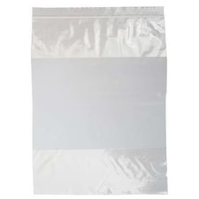 Zoro Select 5Cnv6 Reclosable Bag, Zip Seal, 8 In L, 5 In W, 2 Mil Thick, Low,