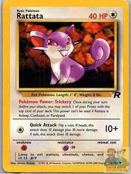 Rattata 66/82 Team Rocket Common