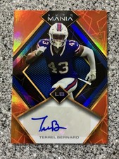 2023 Wild Card Auto Mania Terrel Bernard  Autograph 46/50 #AMD-A Buffalo Bills