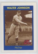 1991 Line Drive Walter Johnson #45 HOF 0b3