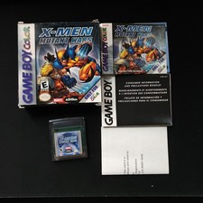 X-Men Mutant Wars Game Boy Color CIB NTSC-U/C Tested