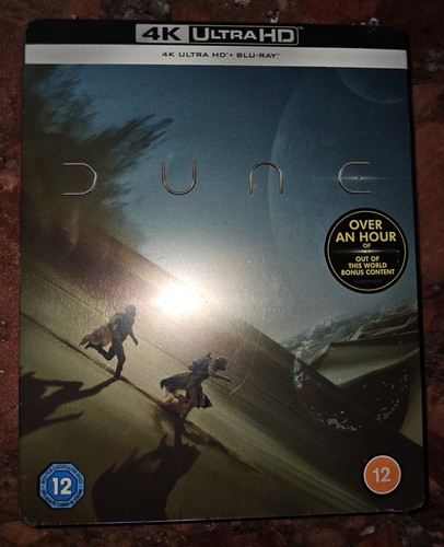 DUNE PART ONE & TWO 4K & BluRay LIMITED EDITION STEELBOOKS NEW RARE OOP/OOS - Picture 11 of 14