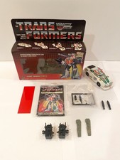 Vintage Transformers G1 Wheeljack Hasbro 1984 Complete with All Weapons & Box