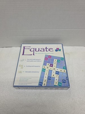 Equate - The Equation Thinking Game Boardgame 
