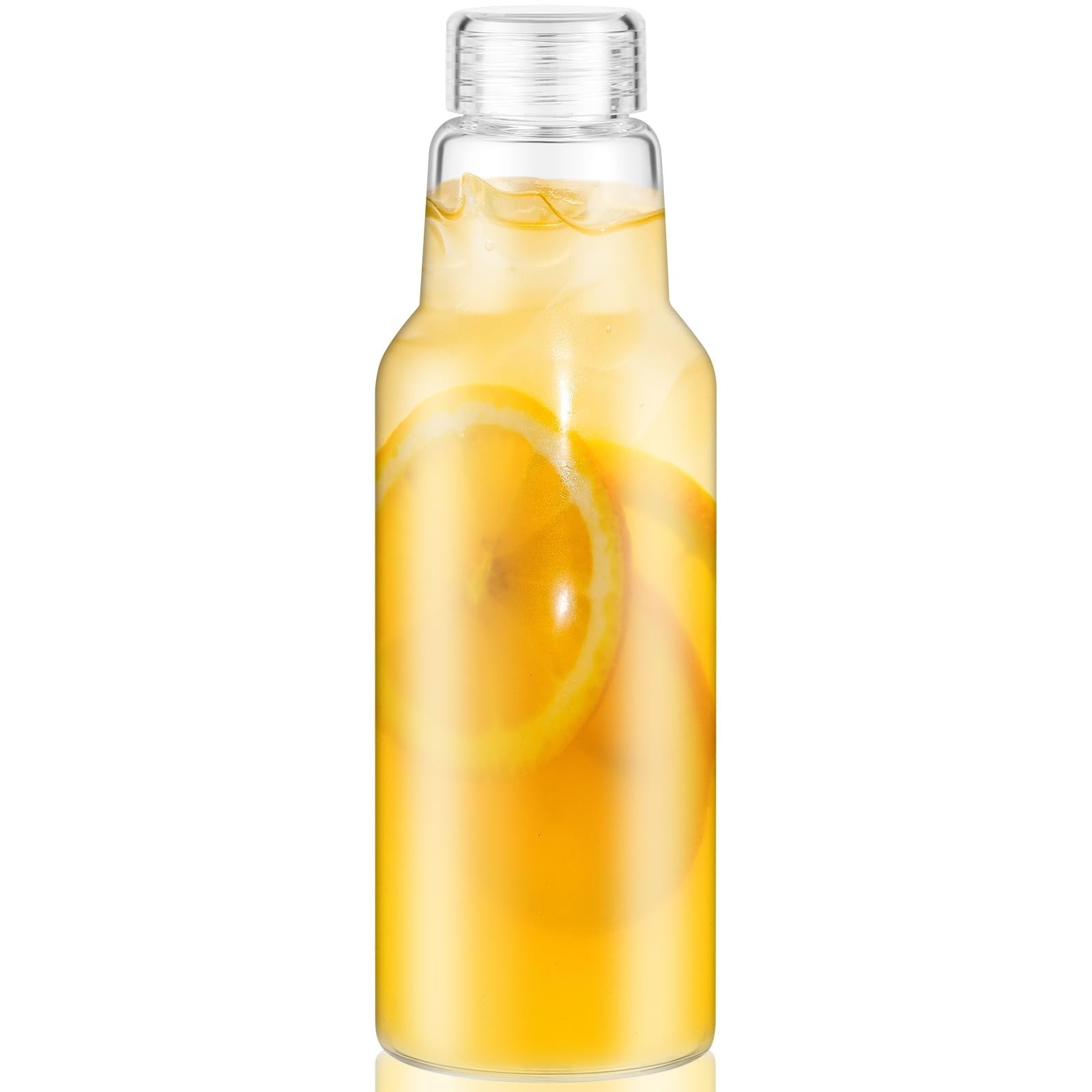With Lids, Glass Bottles, Bpa Free, Borosilicate Gl...