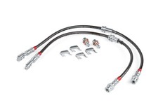Apr Brk00050 Braided Stainless Steel Brake Lines - Set Of 2 - Front