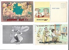 Collection of Different WW2 War Army Postcard - #11