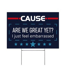 Vrogadso Anti Trump Yard Signs Political Protest Anti Maga Yard Sign with Yar...