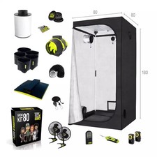 Growbox Komplettset 80x80 von Garden Hypo GHP - plus 3x3 Samen Gratis