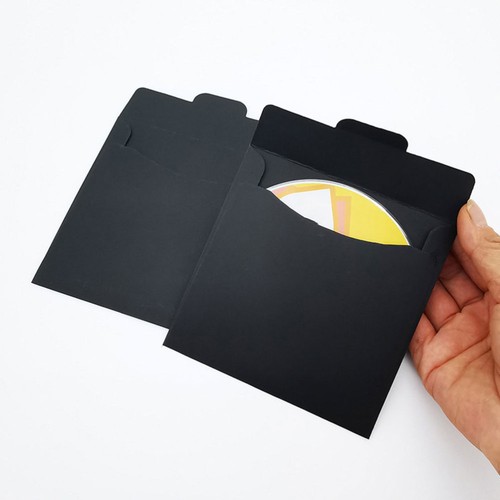 100 Pcs Umschlagverpackungsbeutel Kartonumschläge CD-Umschlaghalter - Afbeelding 3 van 12