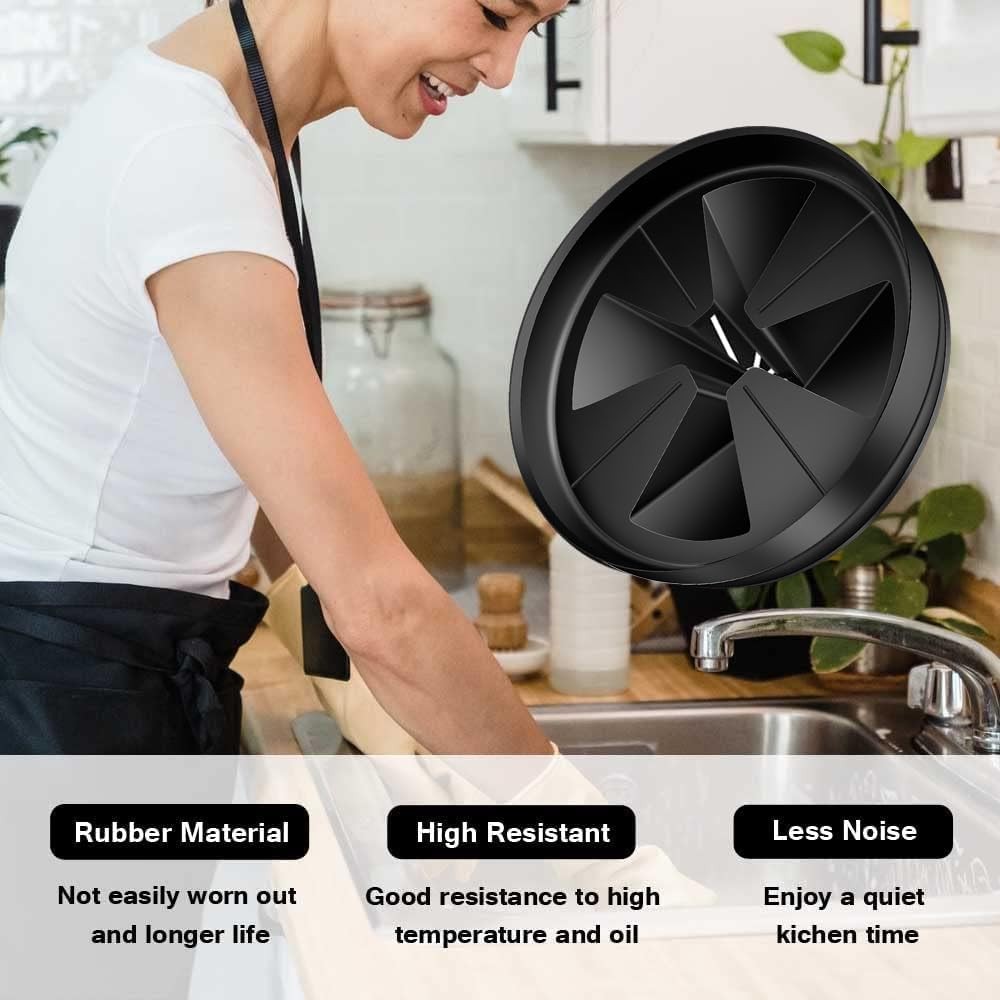 Sink Baffle 3 3/8" QCB-AM Replacement for InSinkErator Evolution Black 