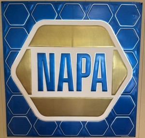 Vintage Metal NAPA Auto Parts Store Sign VERY RARE