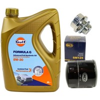 MotoröL Filter Set 5W-30 4 Liter + ÖLablassschraube FüR Mitsubishi L 300 II Bus