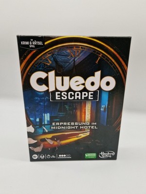 Hasbro Gaming Cluedo Escape Erpressung Midnight Hotel Brettspiel Familienspiel