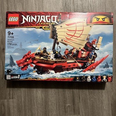 LEGO Ninjago: Destiny's Bounty (71705) Building Kit 1781 Pcs Retired Set 