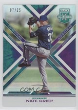 2016 Panini Elite Extra Edition Aspirations Tie-Dye 7/25 Nate Griep #151 0c2