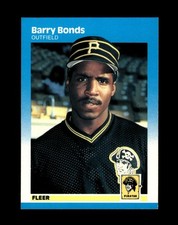 1987 Fleer Set-Break #604 Barry Bonds RC NR-MINT *GMCARDS*