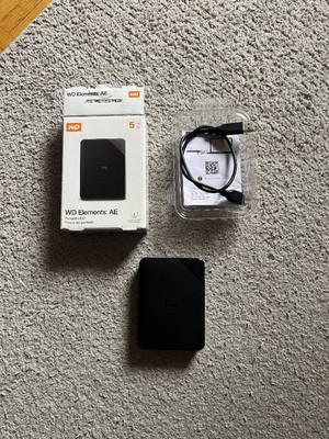WD Elements: 5TB SuperSpeed USB 3.2 Gen 1/ USB 3.0