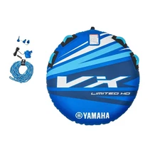 Yamaha Inflatable Towable Tube for Boating & Jetski - Pump & Rope Included 54"