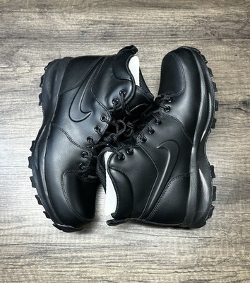 Nike Manoa Leather Black 454350-003 Men s Size 9.5