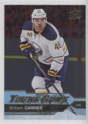 2016-17 Upper Deck Young Guns Silver Foil William Carrier #454 Rookie RC 09za