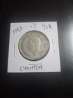 1943 Canada Silver 50 Cents Half Dollar .800 Silver WWII Era Coin