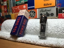 1x VintageBoxed Tungsol 6X4WA RectifierTube /'50s SwoopTopD /BlackPlate Edition