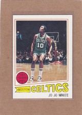 1977-78 TOPPS BASKETBALL WHITE BACK JO JO WHITE #35 CELTICS EXMT *A46151