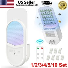 Indoor Flying Insect Trap Reusable Plug in UV...