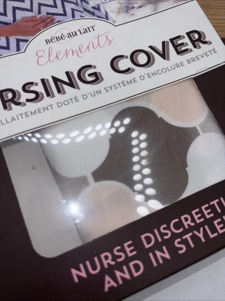 Nueva funda de enfermería Bebe Au Lait The Original - bronceada, blanca, rosa Foto 2 de 3