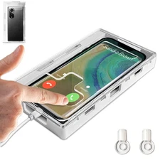 Cell Phone Lock Box with 2 Keys to Reduce Kids or Students Screen Time | Jail