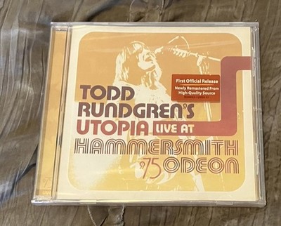 TODD RUNDGREN/UTOPIA - LIVE AT HAMMERSMITH ODEON '75 NEW CD FREE SHIPPING