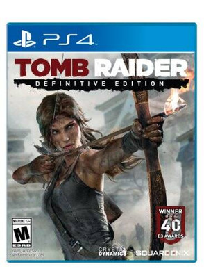 Tomb Raider: Definitive Edition - PlayStation 4 - Video Game - GOOD