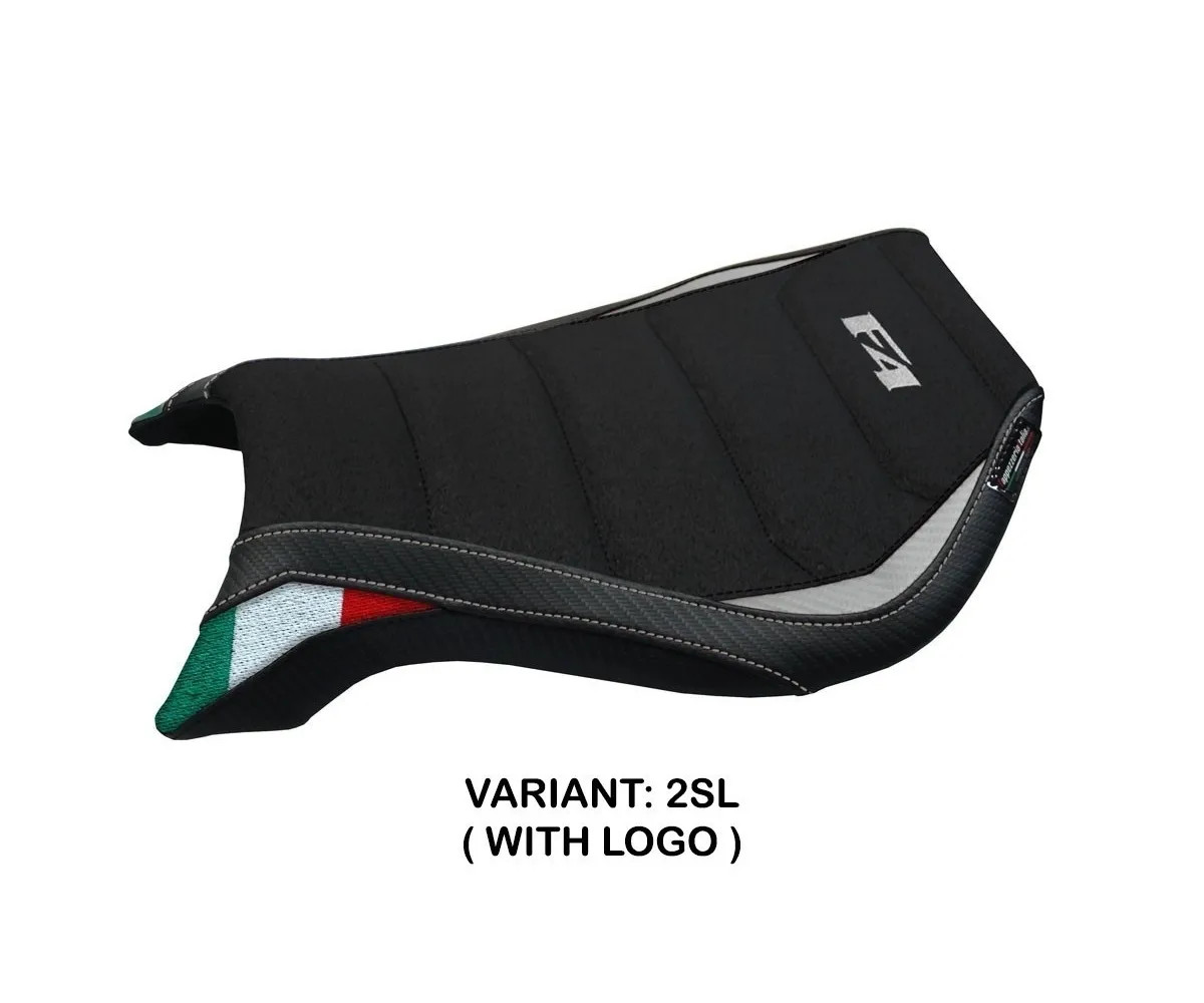 Seat saddle cover Yuza Trico Ultragrip Silver TPZ MV AGUSTA F4 1999 2009 tr