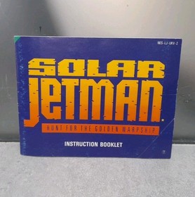 Nintendo NES - Solar Jetman: Hunt for the Golden Warpship 