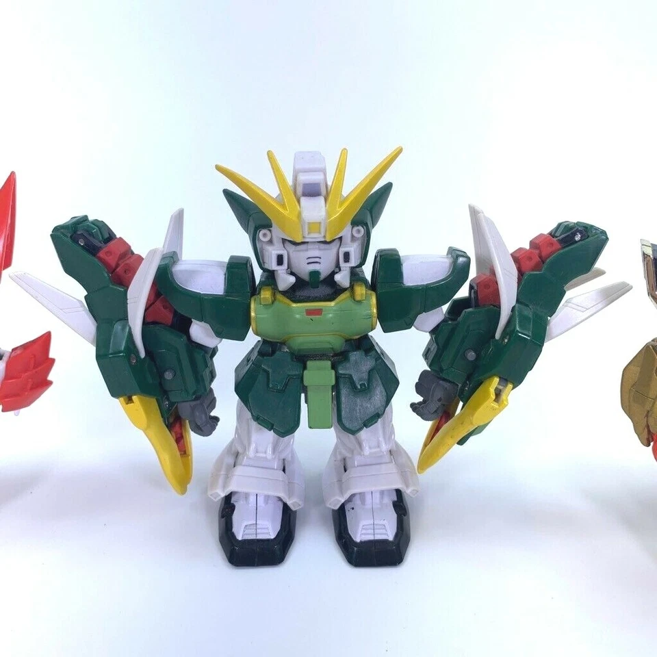 Bandai Gundam Action Figures Lot of 3 Bakunetsumaru Nataku Robots - Image 3 of 4