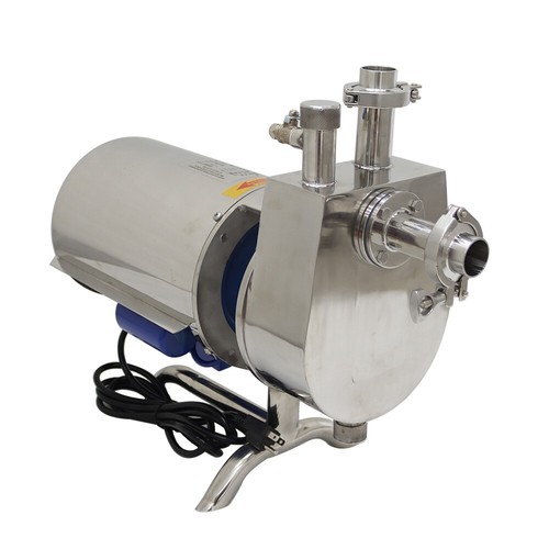 3 Ton Stainless Steel Self-priming Pump 52ft Lift Delivery Enclosed Impeller - Picture 13 of 20