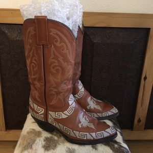 light brown ankle boot