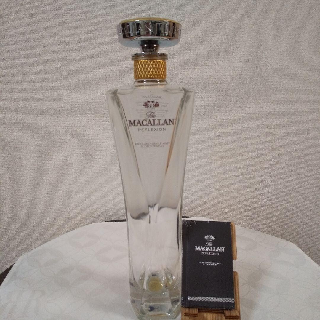 Macallan MACALLAN REFLEXION Empty Decanter Bottle Box Very Macallan MACALLAN REFLEXION Empty Decanter Bottle Box Very