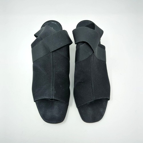 Vintage Helmut Lang schwarze Heels 9,5 offene Zehenpartie - Bild 3 von 13