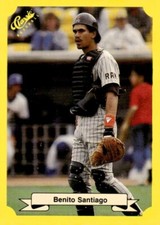 1987 Classic #132 Benito Santiago San Diego Padres