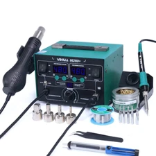 YIHUA 862BD+ Soldering Station Digital SMD Hot Air Desoldering Rework Station