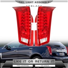 Fit For Cadillac Srx 2010-16 Red Led Leftright Side Tail Lights Rear Brake Lamp