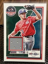 JAMES TRONSTEIN 2023 STARS & STRIPES TEAM USA ADP ROOKIE JERSEY PATCH RELIC CARD
