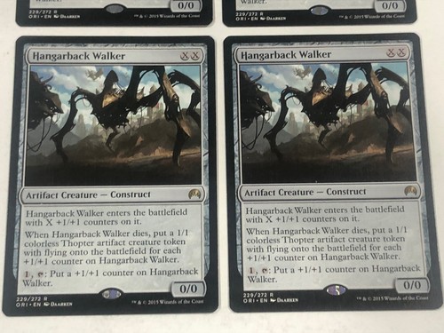 MTG Hangarback Walker X4 ORI 229/272 Artifact Creature Rare - Picture 3 of 6